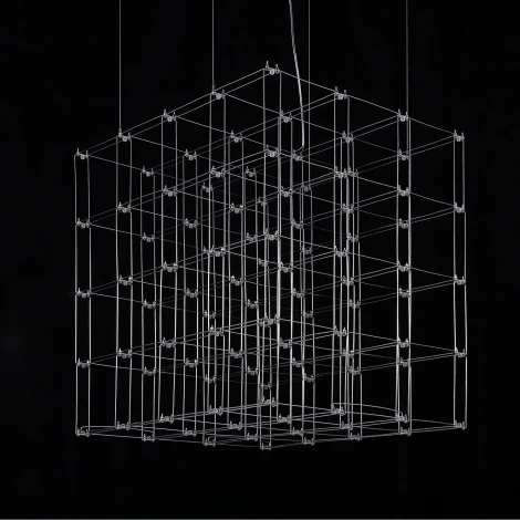 Подвесная люстра Quasar Cosmos Square LED pendant light ImperiumLoft 40,244 (252288-22)