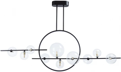 Потолочная люстра Arte Lamp Saturn A7790SP-75BK