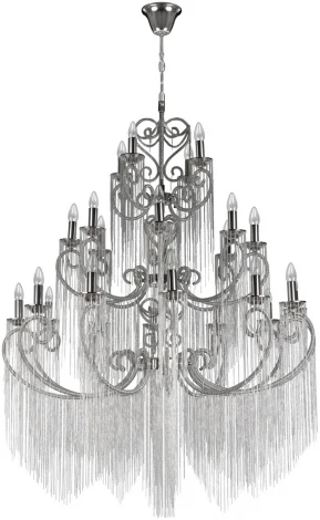 Подвесная большая люстра Loft It Wonderland 10405/24 (220V, на цепи, подсвечник, свеча)