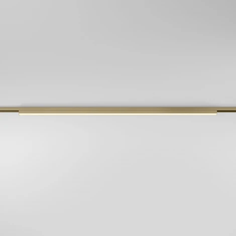 Трековый светильник магнитный Elektrostandard Line Magnetic Brass Line 85527/01 24W 48V 3000K (латунь) (LED)