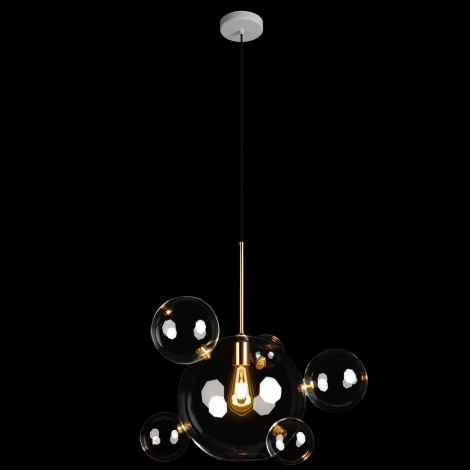 Подвесной светильник Loft It Bolle 2034-P6 (220V, на проводе, шарики, молекулы)