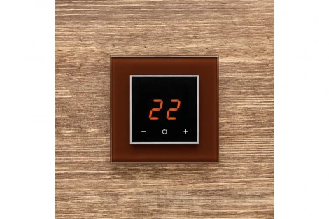 Терморегулятор AURA ORTO 8017 BROWN DARK (ТЕМНЫЙ КОРИЧНЕВЫЙ)