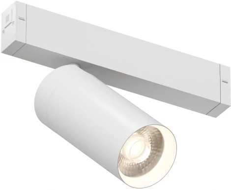 Трековый светильник Denkirs Smart DK8020-WH (LED, 220V, голосовое управление, пульт управления, управление смартфоном, умный дом - Алиса, круглые)