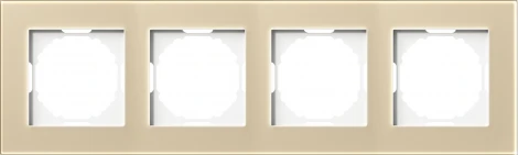 Рамка 4-я, Natural стекло шампань Donel A07 DEN214GC