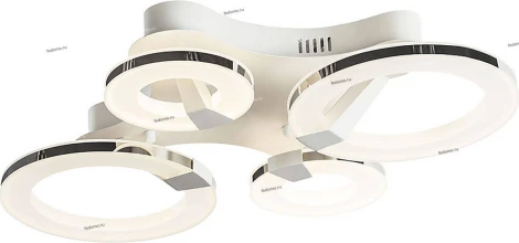 IDLamp 397 397/4PF-LEDWhitechrome