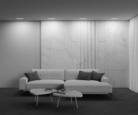 Встраиваемый линейный светильник светодиодный 3000K-6000K 20вт Maytoni Basis DL066-20W3-6K-W (220V)