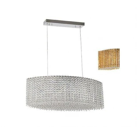 Подвесная люстра Dio D'Arte Liano E 1.5.60X30.103 N (220V, хрусталь, на тросе)