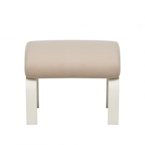 Пуф Leset Универсальный 4687206817876 Фанера,Шпон, Велюр, Бежевый, Слоновая кость