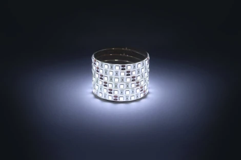 Комплект светодиодной ленты 12V 5м белый холодный ЭРА 5050kit-14,4-60-12-IP65-6500-5m