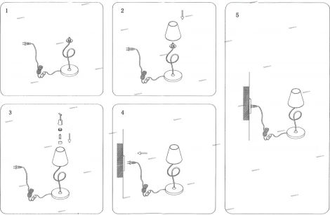 Интерьерная настольная лампа Lightstar Vortico 814917