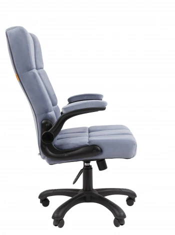 Кресло Chairman Home 444 Россия ткань Т-71 голубой