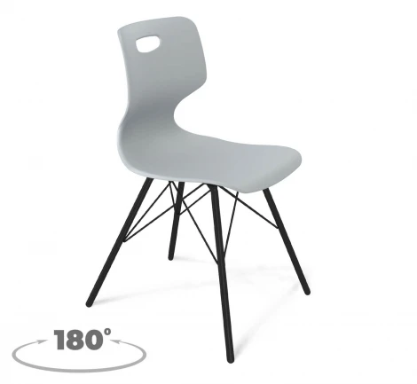 Стул SHT-ST58/S370VP A5-7 серый/черный муар 7199191402