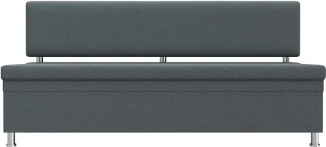 Диван кухонный прямой Стайл (Серый/Рогожка) Лига Диванов арт.123789