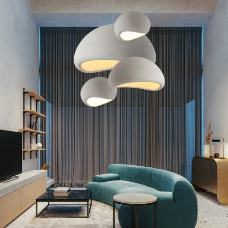 Подвесной светильник Cemencloud A D40 White Imperiumloft Cemencloud01 (219846-23) (220V, на тросе)