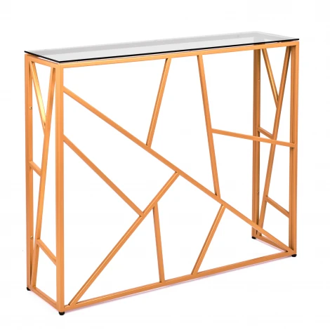 Консольный стол AllConsoles 1052-CG grey золотой