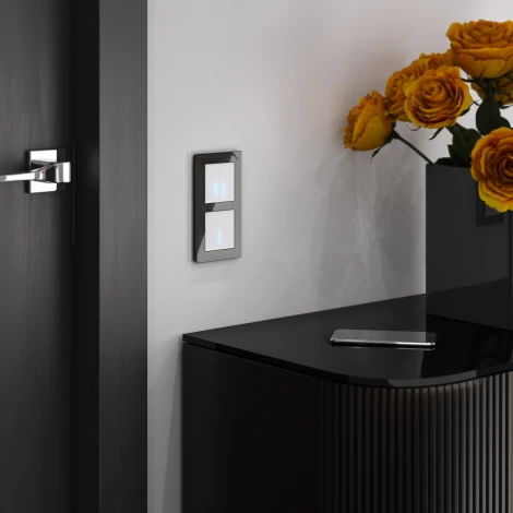 Умный сенсорный выключатель одноклавишный (белый) Werkel W4510601 (a048321)