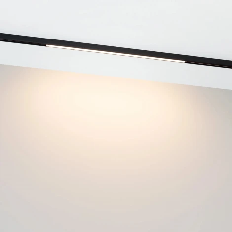 светильник магнитный MAG-MICROCOSM-STRIP-L300-5W Warm3000 (BK, 100 deg, 24V) (Arlight, IP20 Металл) 043265