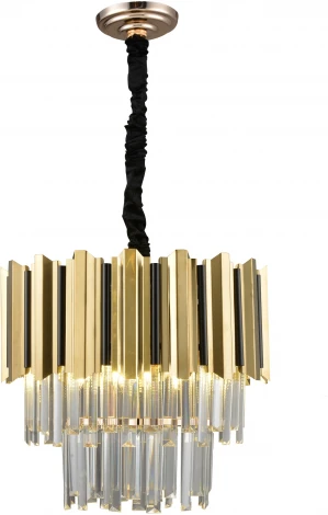 Подвесная люстра Natali Kovaltseva Delta Ii 81449/5C GOLD