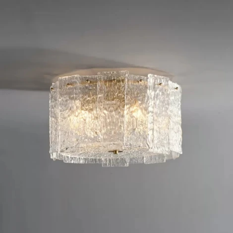 Потолочный светильник круглый iLamp Manhattan C6315-D600 BR (220V, круглые)