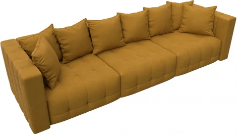 Диван прямой Лига-052 НПБ Лонг Лига Диванов (Велюр) арт.128786