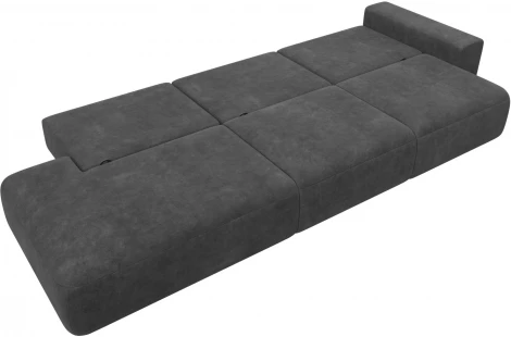 Диван прямой Лига-036 НПБ Модерн Лонг подлокотник справа Лига Диванов (Велюр) арт.127685