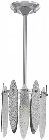 Подвесная люстра хрустальная на штанге Arte Milano Sorrento-4309 374309/1/350/190 CR (220V)