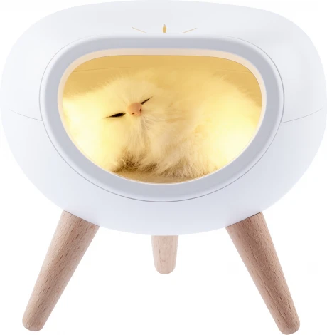 Ночник светодиодный с выключателем регулировкой яркости и зарядкой от USB ЭРА NLED-467-1W-W