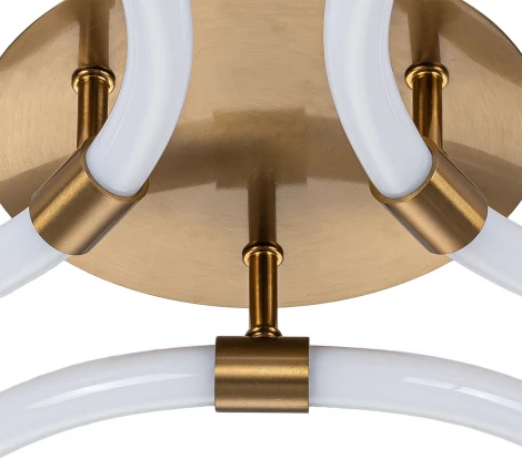 Потолочная люстра Escada Tube 10279/3LED 84Вт металл/акрил, бронза (220V)