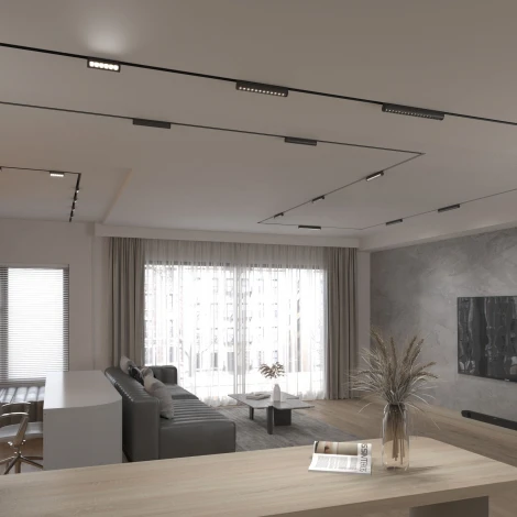 Трековый светильник магнитный 6W 4200K Alter (чёрный) Elektrostandard Slim Magnetic 85048/01 (LED)