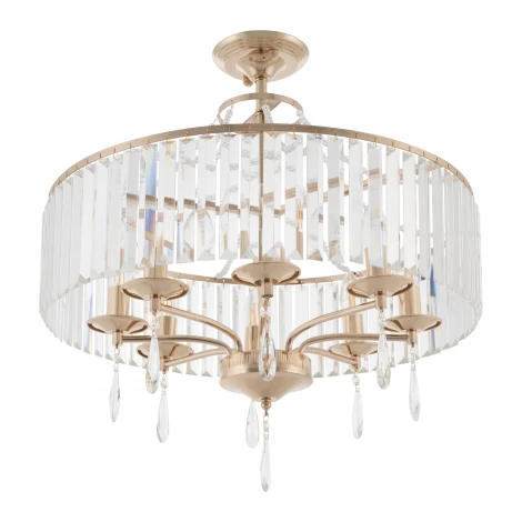 Потолочная люстра на штанге Arte Milano Sorrento-1009 371009/8/50/600 GD