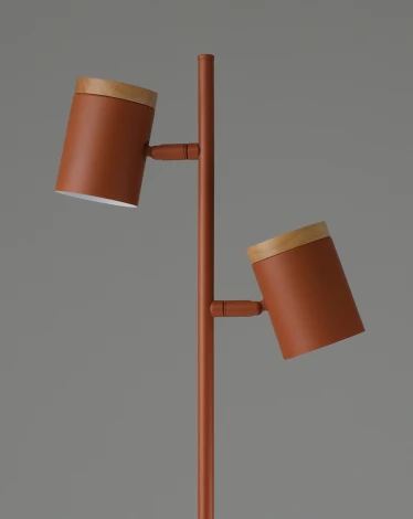 Торшер с выключателем Moderli Asheswood V11289-2F (220V)