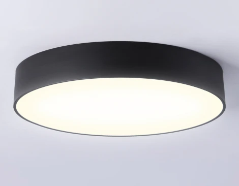 Потолочный светодиодный светильник круглый Ambrella Orbital Air Alum FV5529 (220V, круглые)