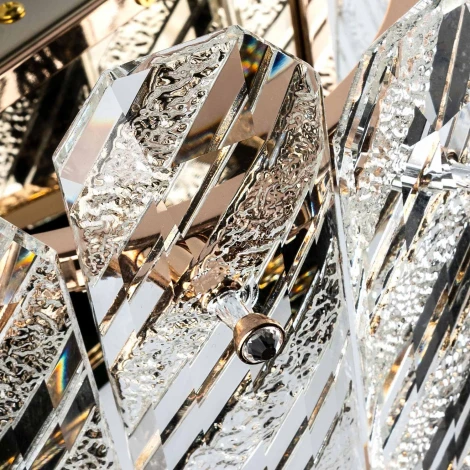 Бра светодиодное хрустальное с регулировкой цветовой температуры Modelux MODELUX ML.350.250 GD