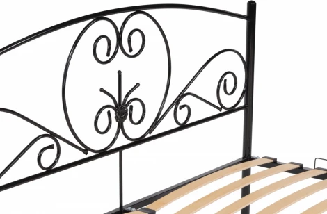 Кровать Woodville Нерика 180х200 черная