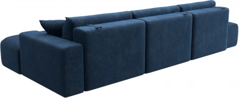 Диван угловой Лига-036 НПБ Модерн Лонг правый угол Лига Диванов (Велюр) арт.127747