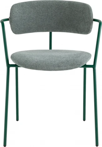 Стул Дженни букле зеленый каркас зеленый полуглянцевый муар Stool Group (арт.УТ000039181)