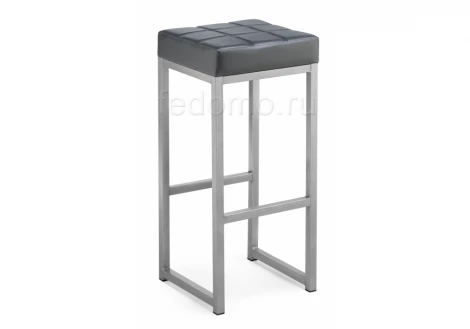 Барный стул Woodville Khurkroks серый полимер / светлый мусс 459666