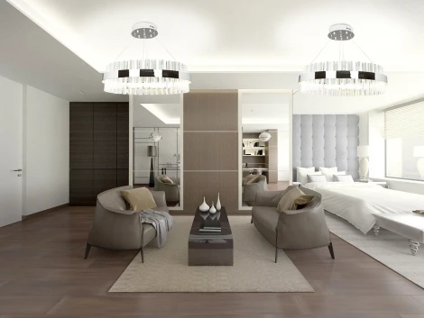 Подвесная люстра Natali Kovaltseva Smart Home LED LAMPS 81221