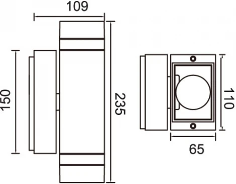 Архитектурная подсветка TUBE 78063 V Oasis Light (220V, IP44)