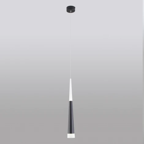 Подвесной светильник Elektrostandard Dlr038 7+1W 4200K черный матовый (LED, 220V, на проводе, круглые)