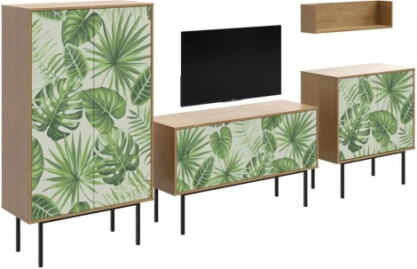 Композиция Boho Color 2 ОГОГО (арт.599555), (ЛДСП/Дуб Корбридж)