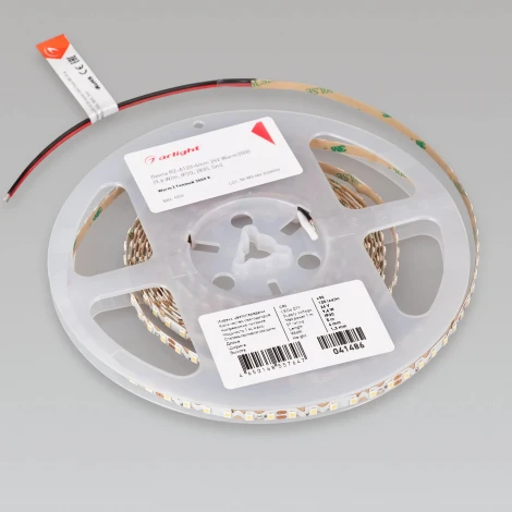 Светодиодная лента RZ-A120-6mm 24V Warm3500 (9.6 W/m, IP20, 2835, 5m) (Arlight, -) 041486