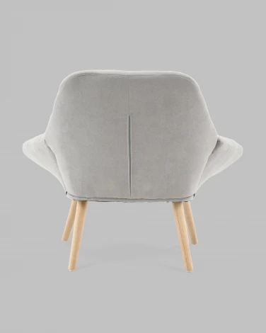 Кресло Олби Страйпс светло-серый Stool Group арт.УТ000040101