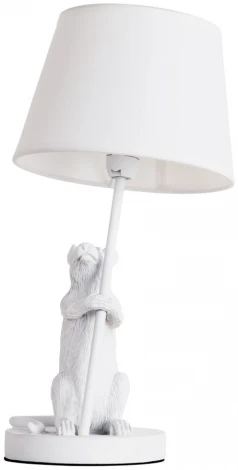 Интерьерная настольная лампа Arte Lamp Gustav A4420LT-1WH (220V, животные)