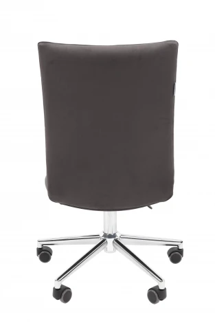 Офисное кресло Chairman 033 Россия ткань велюр T-55 серый