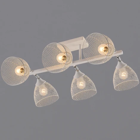 Потолочная люстра на штанге Reluce 01568-3.3-06 WH+CR (220V)