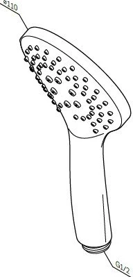 Душевая лейка Am.Pm Gem F0290064