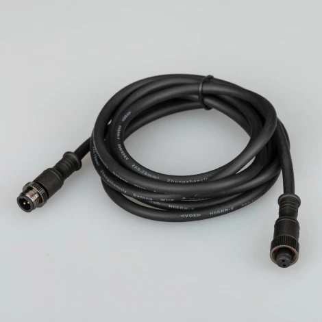 Коннектор NEO-TAIL-R15-2000-CON-MF (BK) (IP67 Пластик) 028119 Arlight NEO