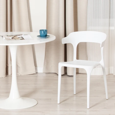 Стул TON (mod. PC33) / 2 шт. в упаковке Tetchair (Пластик/Белый) арт.24579