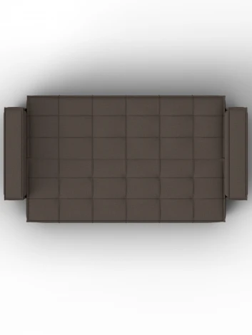 Диван-книжка Лига-067 (ДВП,Дерево/Пластик/Рогожка/Коричневый) Лига Диванов 129826